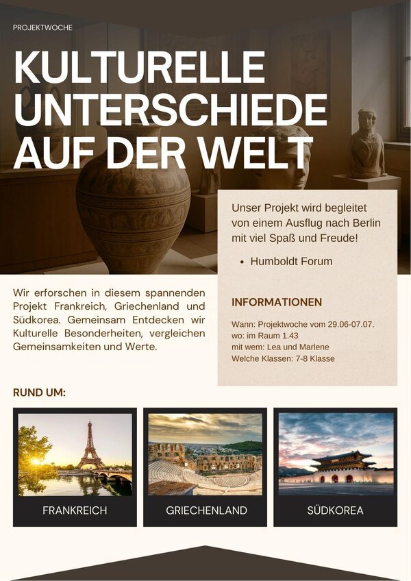 Bild vergr&ouml;&szlig;ern: Projekt 9_Kulturelle Unterschiede auf der Welt